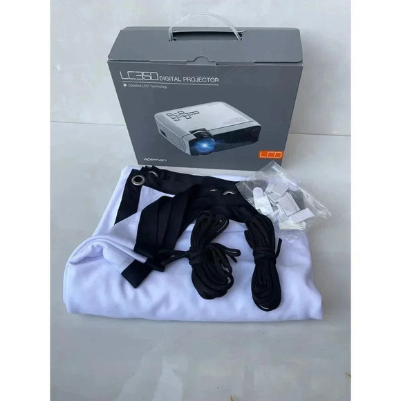 Apeman Projector Mini Phone Upgraded Digital Projector LC350 - Picture 2 of 10